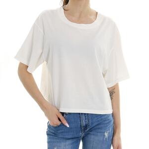T-SHIRT CROP BIANCO